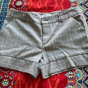 Dress shorts pink plaid